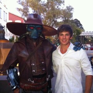 Matt Lanter Instagram - Happy #maythe4th from Cad Bane and I. #maythe4thbewithyou #starwars