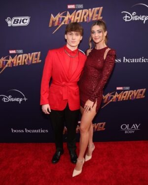 Matt Lintz Instagram - So honored to be apart of such an amazing project ❤️❤️ Stream Ms Marvel June 8th @msmarvelofficial @disneyplus