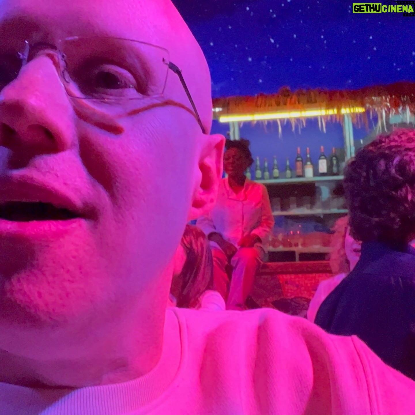 Matt Lucas - 4.5K Likes - Thanks to everyone at @mammamiapartyuk for delicious food, great performances and the catchiest ABBA tunes in town! Thanks also to @laurahlvn for singing and dancing along with me. A wonderful night. Everyone was buzzing x (and yes I had permission to film!)