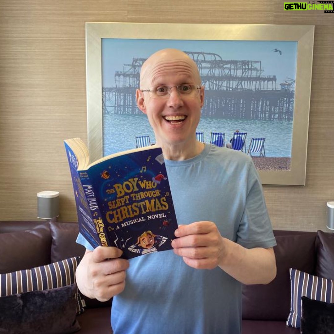 Matt Lucas - 2.5K Likes - Today I am taking part in #readhouruk and the book I have chosen to sit down and enjoy is ‘The Boy Who Slept Through Christmas’
I hope everyone has as much fun reading it, as I had writing it!
#childrensbooks #reading #booklover