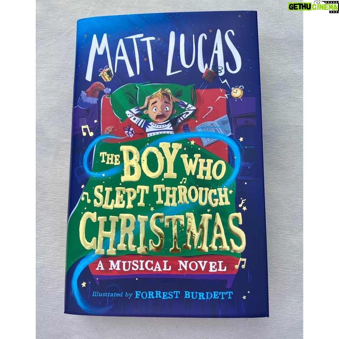 Matt Lucas - 2.5K Likes - Today I am taking part in #readhouruk and the book I have chosen to sit down and enjoy is ‘The Boy Who Slept Through Christmas’
I hope everyone has as much fun reading it, as I had writing it!
#childrensbooks #reading #booklover