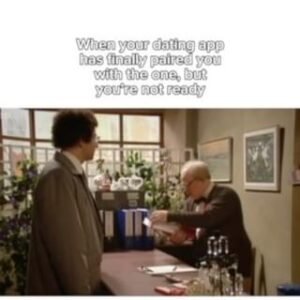 Matt Lucas Instagram - When the glass eye is a non-negotiable ‼️

#littlebritain #meme #britishhumour #dating