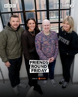 Matt Lucas Instagram - Things definitely got a little wonkers this morning 🍫

A pleasure to be joined by Matt Lucas, Suranne Jones and Kevin Bridges on #FriendsRoundFriday!

Listen now on the Zoe Ball and Friends podcast, available on BBC Sounds 🎧