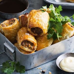 Matt Preston Instagram - We Love Sausage Rolls!

Read my feature with @MichelleSouthancooks from @taste_team/ @dailytelegraph on the best new sausage rolls via the link in bio above.

Includes Green Curry Thai style sausage rolls, Mo’Rockin’ Sausage Rolls and more, more, more!

#tasteteam #sausagerolls #sausage #yum #yummy #recipe #makeit