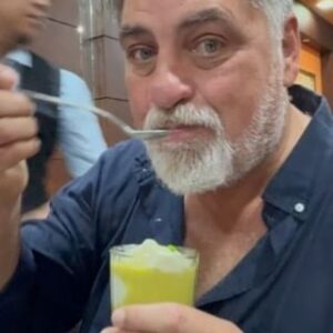 Matt Preston Instagram - Avocado for dessert, Archidendron jiringa seeds in chilli sauce, yellow soup, and more…. Where in the world am I? But more importantly, why???? #followtheclues #secretmission #bucketlist