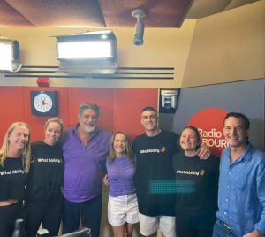 Matt Preston Instagram - We talked Succession with new @afl CEO Andrew Dillon, and got to know a different side to Brayden “The Weapon” Maynard, who opened up about his struggles with OCD, his charity work with @whatability and his foray into the world of fragrance, on the Cat & Matt Show this weekend on @abcinmelbourne with @catherinemurphysport 

Pictured here: Andrew Dillon, @brayden_maynard , @catherinemurphysport and the @whatabilityfoundation team! 

Links to Maynard & Dillon interviews in bio 👆🏻