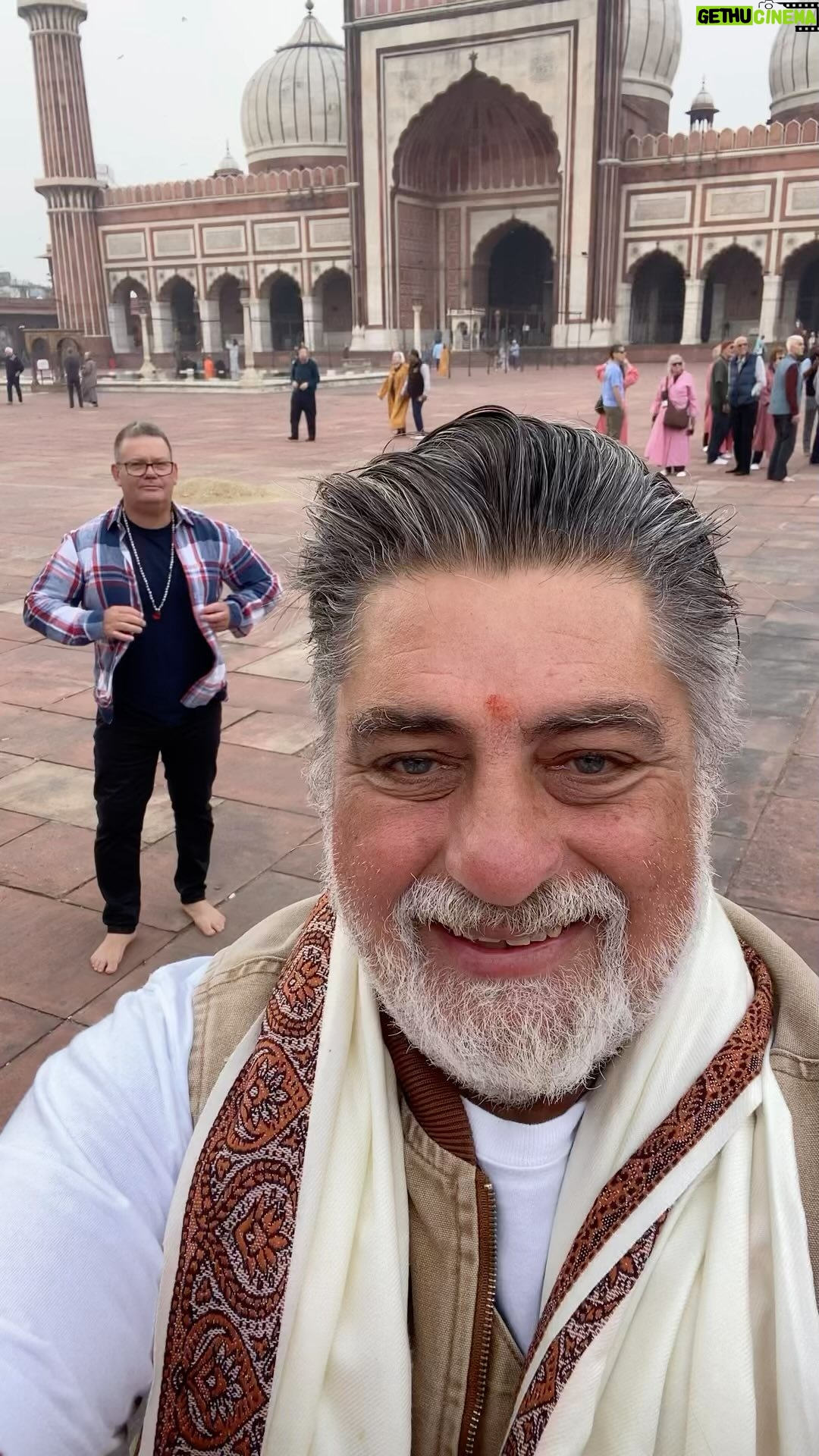 Matt Preston - 27K Likes - On a recce of the backstreets of Delhi with @garymehigan and new friends for a fresh adventure. That daulat ki chaat was as light as air, the nankhatai biscuits so crumbly, and those mix veg filled paranthas perfect with a banana chutney. The makhan (white butter) sandwich with roast ground cumin and black salt a revelation. The historical Jain temple an oasis of calm and beauty. #delhi #luxuryescapes #staytuned
