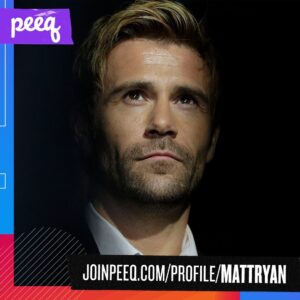 Matt Ryan Instagram - You all have to come check me out on Peeq.  Going to be doing a lot of fun things there, and I'm very excited about it.  @joinpeeq http://joinpeeq.com/profile/MattRyan