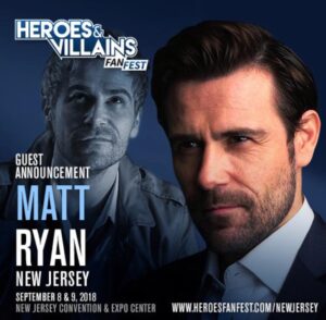 Matt Ryan Instagram - NJ I’m coming for ya #constantine #hellblazers #HVFFNJ @heroesfanfest