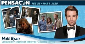 Matt Ryan Instagram - Due to change in my schedule I will not be able to make Friday at Pensacon But can’t wait to meet you all sat and Sunday #pensacon2020