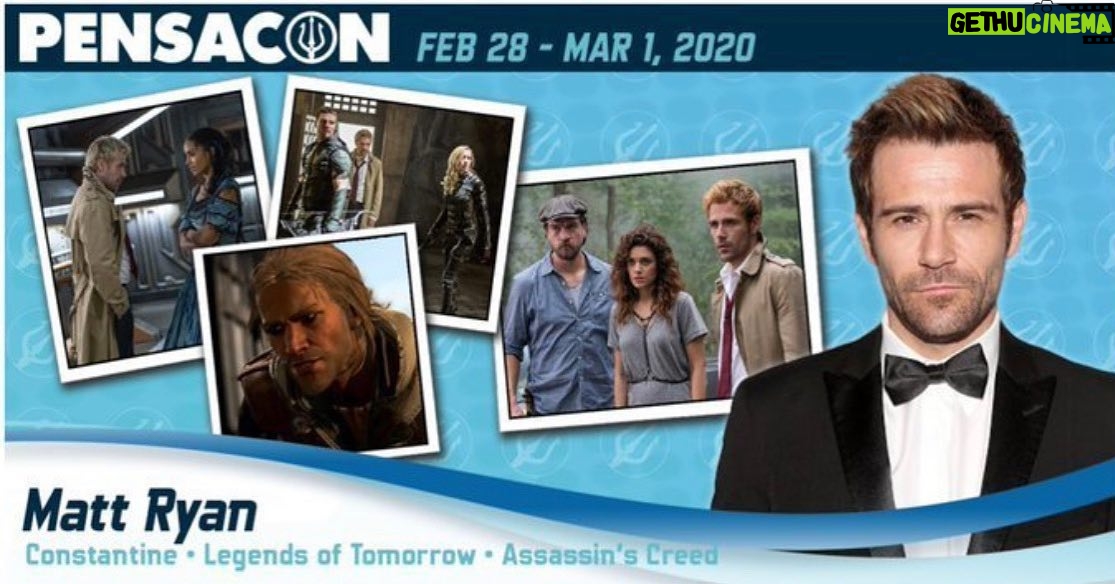 Matt Ryan - 12.7K Likes - Due to change in my schedule I will not be able to make Friday at Pensacon But can’t wait to meet you all sat and Sunday #pensacon2020