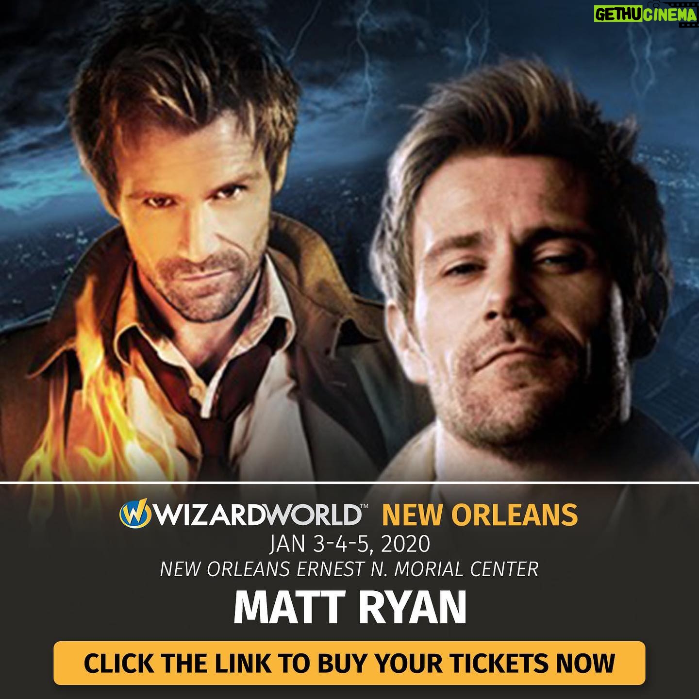 Matt Ryan - 21.5K Likes - See you in the new year NOLA #Constantine #legendsoftomorrow