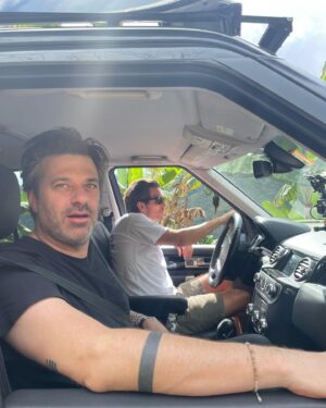 Matteo Simoni Instagram - Met Sergio over de grens 🐊 #costarica