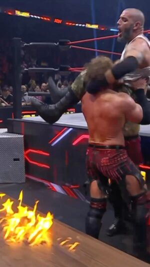 Matthew Adams Instagram - TABLE ON FIRE!
Watch Saturday Night #AEWCollision on TNT!