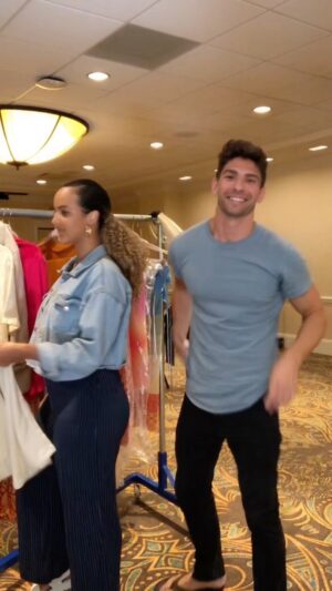 Matthew Andrews Instagram - Getting ready with look #1 for today’s commercial shoot! 
Wardrobe: @sherlytavarez 
MUA: @anacrane_beauty 
Pants/Shoes: @zara 
Shirt: @nordstrommen 
.
.
.
.
#style #styleinspiration #wardrobe #commercial #print #model #actor #reels #thisweekoninstagram #yourstomake