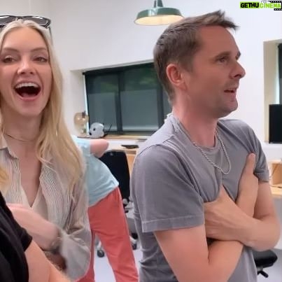 Matthew Bellamy - 51.2K Likes - Just had the privilege of meeting the most advanced AI robot in the world - in Cornwall. Thanks to Morgan and Jenn at @engineered_arts for having us.