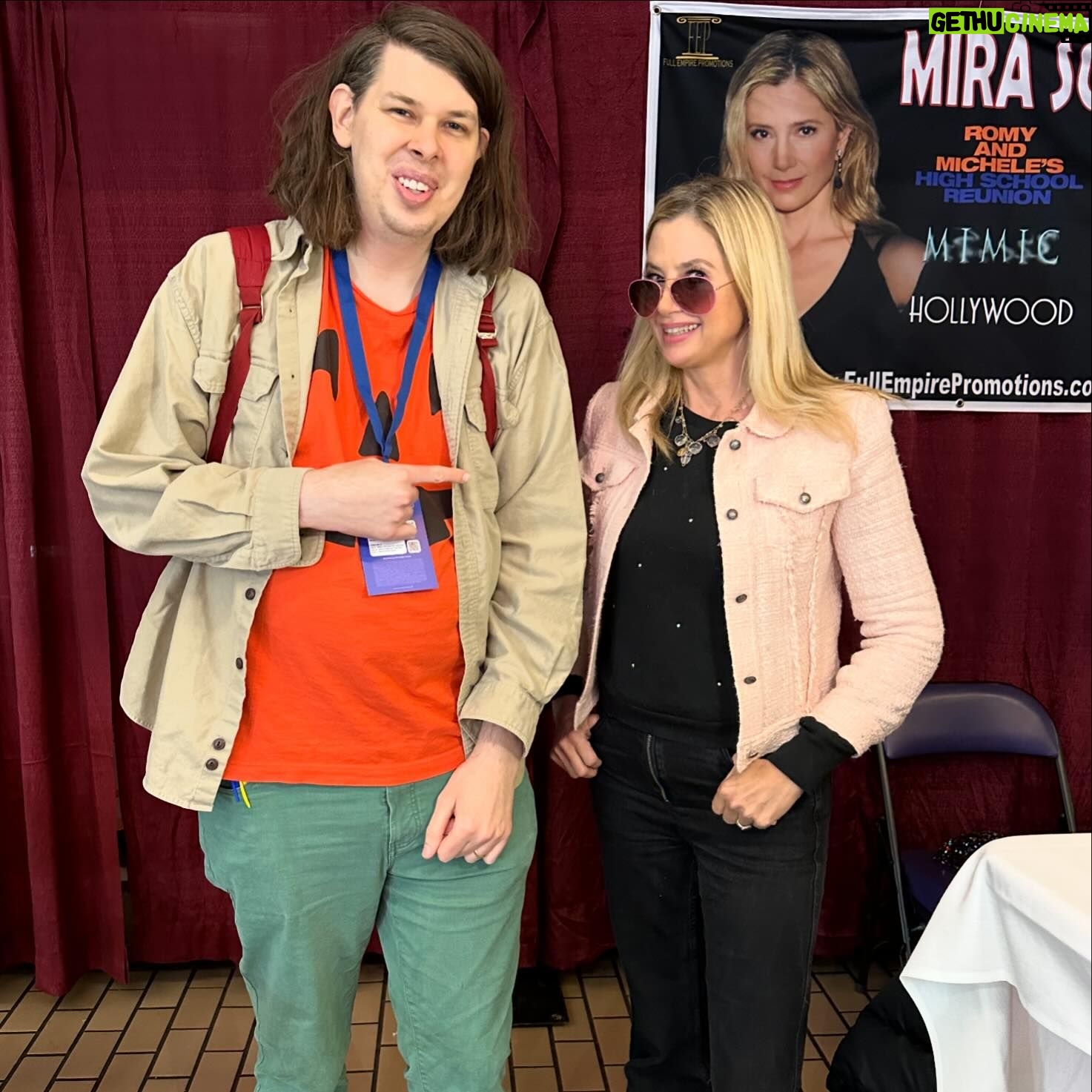 Matthew Cardarople - 403 Likes - @mirasorvino is so cool! Really cool meeting you!