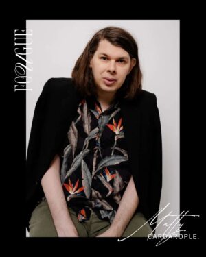 Matthew Cardarople Instagram - This month's cover star brings the funny in a whole new way! The ever-chameleonic @mattycardarople graces our pages, renowned for his ability to morph into an entire comedic universe. Remember the endearingly awkward Keith from @strangerthingstv? Or perhaps the scene-stealing "Henchperson of Indeterminate Gender" in A Series of Unfortunate Events? Matty's the man behind the magic, leaving audiences in stitches with his hilarious range. In this exclusive interview, we pull back the curtain on his captivating process. We learn how Matty breathes life into characters, uses vulnerability as his secret weapon, and fuels his unwavering mission to spread laughter and joy.

💭 Contemplating a personal challenge, Matty reflects, “But when that happened [his mini stroke in 2021], I was reminded that life is short and that my mission of making others laugh had even more profound meaning to me. Knowing that others struggle, I felt compelled to help them navigate difficult times.” He continues, “So after two months of healing, I returned to work, published a poetry book, and steadfastly pursued my mission as an actor—to spread joy. I like to envision myself as an angel of joy.”

Go to the link in bio to access the solo edition and read the full interview. 📖

———
Production Credits.

Photos: @amyharrity
Interview: @vanmiraglia
Special Thanks: @heliotypecreative
Tags: #MattyCardarople #StrangerThings #ASeriesofUnfortunateEvents #FougueMagazine