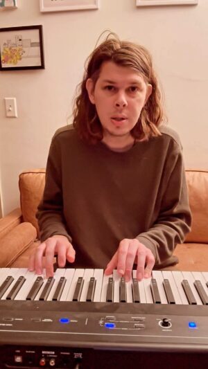 Matthew Cardarople Instagram - Across the universe. Love learning piano. Thanks to my teacher @thehannahgansen ! And Mom for the keyboard!