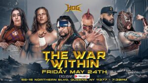 Matthew Frederick Riddle Instagram - NEXT FRIDAY ‼️

HOG Presents “THE WAR WITHIN”

LIVE at the LA BOOM | Watch on @fitetv | 
Tickets Available in Bio 🎟️ | 7:30pm