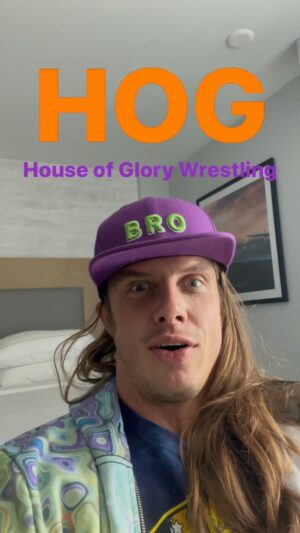 Matthew Frederick Riddle Instagram - House of Glory 
Tonight
King of Bros vs Mike Santana 
Be there