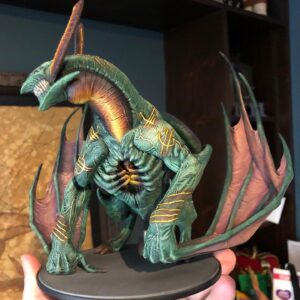 Matthew Mercer Instagram - With all the chaos, my inner clarity is often hard to find, but miniature painting over the pandemic has helped me recenter myself (and expand my skill/learn from others). Just finished my @kingdomdeath Dragon King, and the process has been weirdly therapeutic. I am thankful.