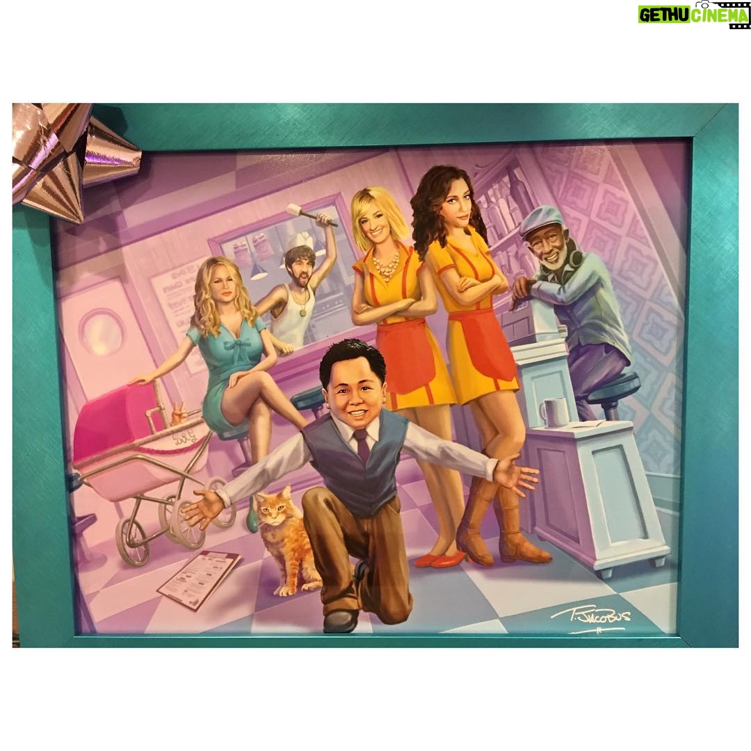Matthew Moy - 8.4K Likes - Happy holidays from us all on 2 Broke Girls. This year I had @timjacobus illustrate the cast photo. Tim drew all of the R.L. Stine Goosebumps book covers!!!! I love this! Thank you Tim!