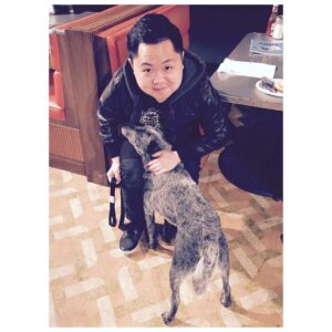 Matthew Moy Instagram - This dog makes me happy.