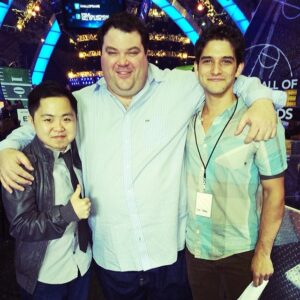 Matthew Moy Instagram - Me with @kalbear58 and our buddy Tyler @i_love_harveys. We all went to acting school together. Memories. Love you guys.