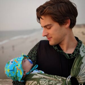 Matthew Patrick Instagram - No puns. No jokes. Just me and Ollie walking the beach at sunset. 
Just thought it was a nice picture and wanted to share it :) #babyboy #sunset #beach #newdad