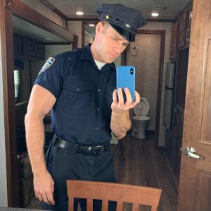 Matthew Wilkas Instagram - Meet “Officer Patrick” 👮🏼‍♂️ @ajandthequeen streaming on @netflix