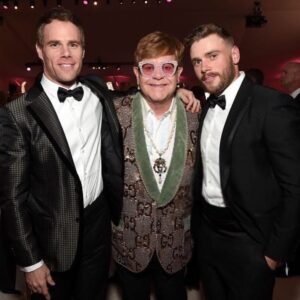 Matthew Wilkas Instagram - Last night’s Elton John AIDS Foundation Oscar viewing party was INCREDIBLE. The event raised 6.3 MILLION DOLLARS to help @ejaf grantees end AIDS by 2030. (Also I got to meet Elton and died?!?!?!?!?) 🙏🏼❤️ #ejafoscars