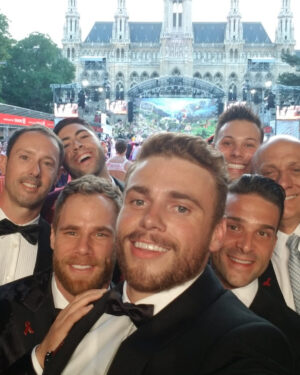 Matthew Wilkas Instagram - Such an incredible weekend in Vienna at the Life Ball. Thank you @lifeball_official and @bcefa for all of your hard work raising money to fight HIV/AIDS. Here are a few highlights from the event...