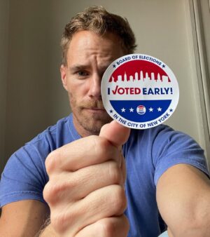 Matthew Wilkas Instagram - Vote. And get your friends and family to vote. And phone bank and get people you don’t KNOW to vote. Because we need to beat this fucker by a landslide.