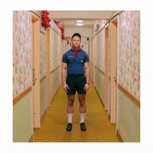 Matthew Wilkas Instagram - Throwback to when @wamsaxman and I booked a themed room at a motel that rents by the hour and took photos of me dressed like a Boy Scout!