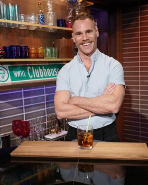 Matthew Wilkas Instagram - Thank you for having me again @bravowwhl @bravoandy !!!❤️❤️❤️