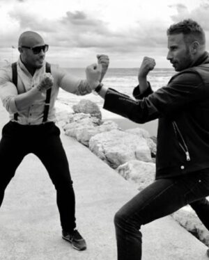 Matthias Schoenaerts Instagram - Happy birthday to my brother @carlos__schram . Life is crazy but you are crazier 😅 . Love you for always walking your talk. Loyalty, consistency, honesty and trust are rare❤️ thank you brother