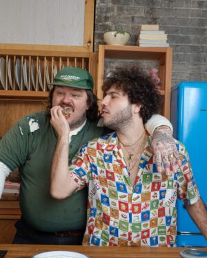 Matty Matheson Instagram - I LOVE MY BEST FRIEND I LOVE HIS BOOK YOULL LOVE HIS BOOK GET THE BOOK ITS THE BEST BOOK I LOVE YOU BENNY OPEN WIDE @ITSBENNYBLANCO