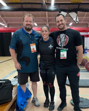 Maude Charron Instagram - 7e titre en ligne de championne canadienne et meilleure athlète féminine. 🥇🏆
C’est toujours un plaisir fou de compétitionner auprès de ces athlètes inspirantes!
Merci à mes entraîneurs d’avoir joué le jeu des challenge cards afin de me déstabiliser mentalement le plus possible. 

Merci également à mes commanditaires;

Structure GB
Villeneuve Volvo
BurElle
Physiothérapie Mouvement Plus
@canfund 
——————-
7th national title in a row and best female  athlete! 🥇🏆
Always a blast to compete alongside wonderful athletes from Canada. 
Thanks to my coaches for playing the challenge cards with me and @onweightlifting for hosting this event. 

Thanks to my sponsors
Structure GB
Villeneuve Volvo
BurElle
Physiothérapie Mouvement Plus
@canfund