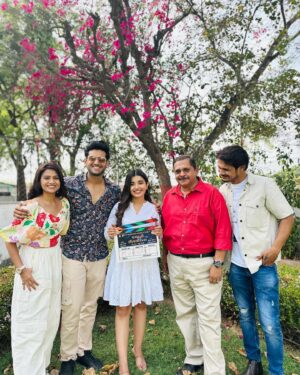 Maulika Patel Instagram - New Film New Beginning 🎥♥️

ગણપતી બાપ્પા મોરયા 🙏🏻✨

#pappanoinsurance 

#film #gujaratifilm #pappanoinsurance #blessings #grattitude #ilovemyblessedlife💕