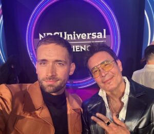 Mauricio Hénao Instagram - Fun night  #nbcuniversal Upfront 2023 … como dice la Chikybombom en el vídeo final no se desperdició nada 😂

Styled @mauleonalonso 
@nbcuniversal @eonlinelatino @telemundointl
