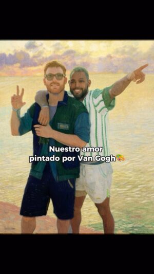 Mauricio Mejía Instagram - Soy rubio y el verde, somos una pintura #vangogh