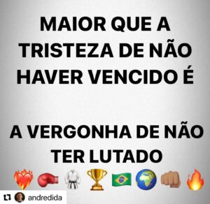 Maurício Rua Instagram - O mundo é de quem tem coragem 🧠🥊👊🏽🏆

Isso serve para todas as áreas da sua vida, todas as profissões.
1 grama de prática vale mais que 100kgs de teoria.