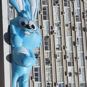 Mauricio de Sousa Instagram - Um Sansão gigante ficará exposto durante um mês no Conjunto Nacional na Avenida Paulista em comemoração aos 60 anos de comemoração da Mônica da Turma da Mônica.