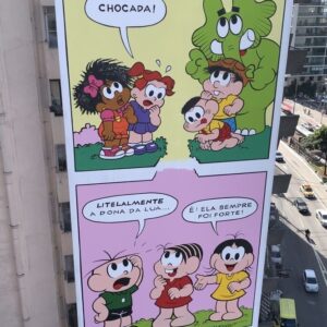 Mauricio de Sousa Instagram - Começou nossa história em “predinhos. Começou num edifício da rua da Consolação 2570. Passe por lá e dê uma espiada nas pinturas com todo cuidado.