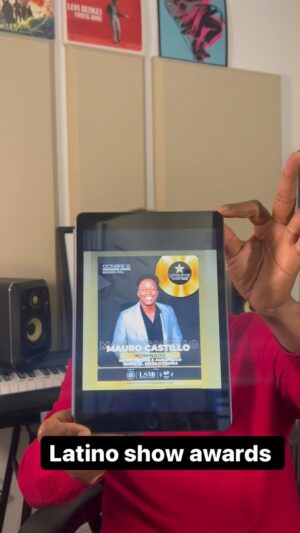 Mauro Castillo Instagram - Gracias @latinoshowmusic por la nominación. Gracias a todos los que a diario apoyan con su buena vibra este proyecto.