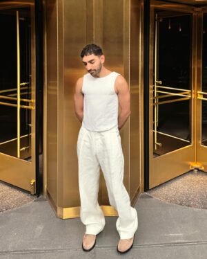 Mawaan Rizwan Instagram - 🍦⚜️
.
Thanks @people & @variety for profiling Juice stateside. 
Wearing @danielwfletcher 
Shoes @boss 
.