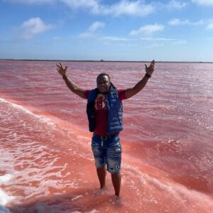 Max Bendo Instagram - Pink lake Namibia(Namibia da pembe gol)