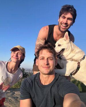 Max Emerson Instagram - Touching some grass with the fam.