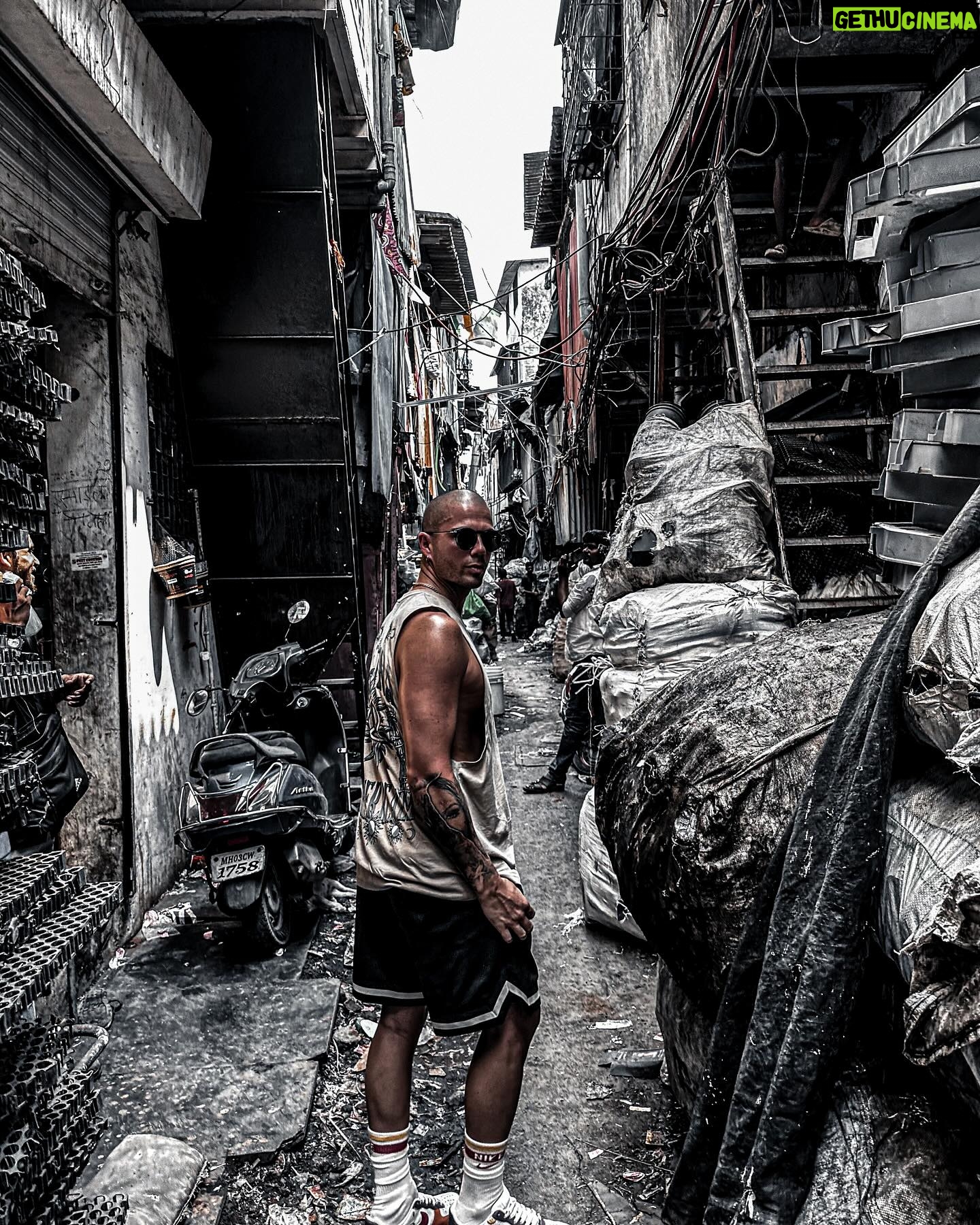 Max George - 3 Likes - One of the most humbling days of my life. Spent the morning walking through the Dharavi Slums in Mumbai. Met the most amazing, hard working and gentle people. I’ve honestly fallen in love with India…🇮🇳